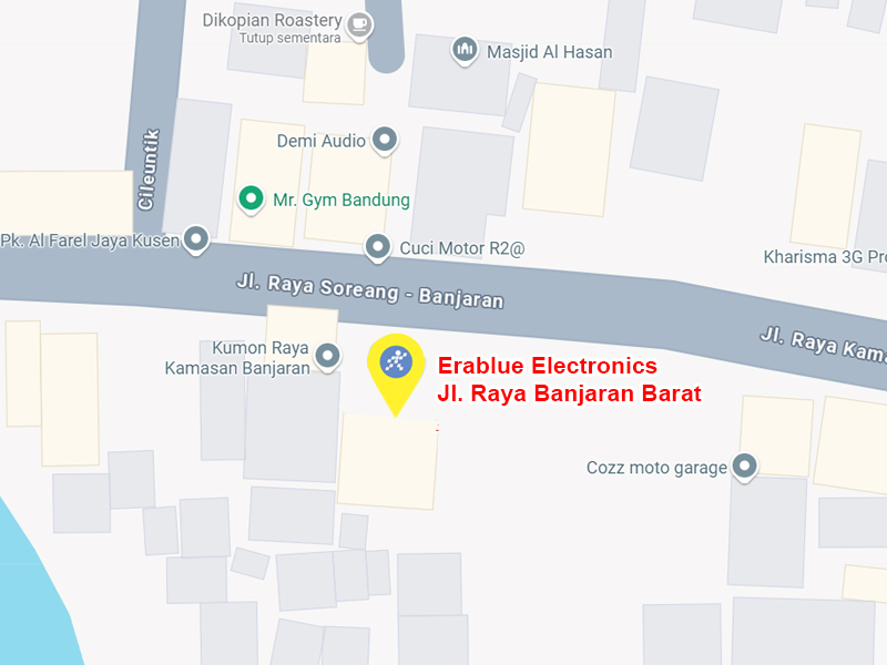 Peta ke toko EraBlue di  Jalan Raya Banjaran Barat, RT 001, RW 002, terletak di Kel/Desa Kamasan, Kecamatan Banjaran, Kabupaten Bandung, Provinsi Jawa Barat.